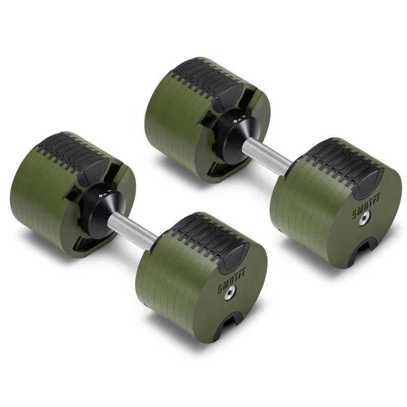 SMRTFT Nüobells - 5-80lb Adjustable Dumbbell Pair - Tactical