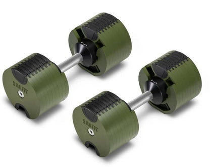 SMRTFT Nüobells - 5-80lb Adjustable Dumbbell Pair - Tactical