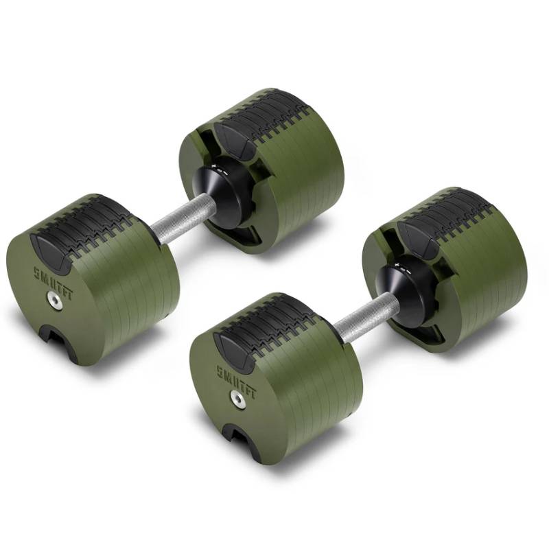 SMRTFT Nüobells - 5-80lb Adjustable Dumbbell Pair - Tactical