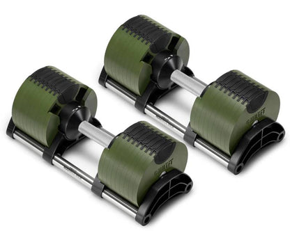 SMRTFT Nüobells - 5-80lb Adjustable Dumbbell Pair - Tactical