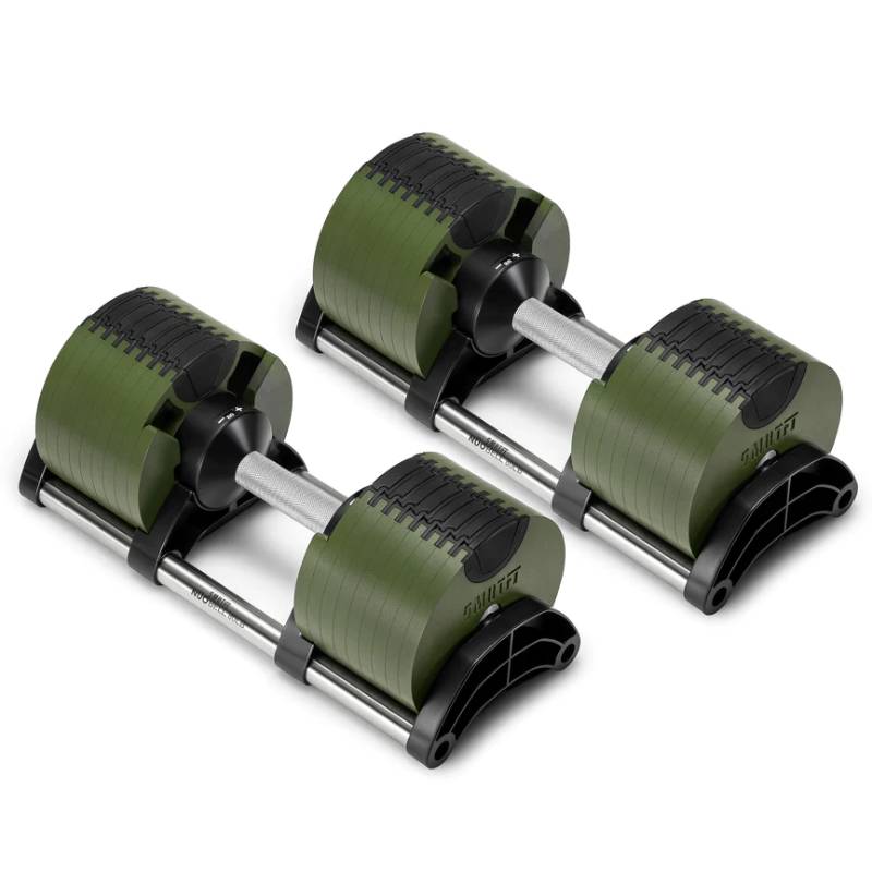 SMRTFT Nüobells - 5-80lb Adjustable Dumbbell Pair - Tactical