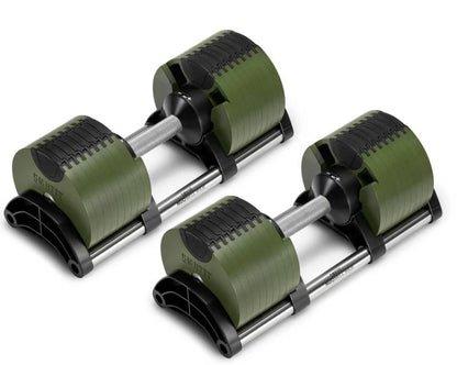 SMRTFT Nüobells - 5-80lb Adjustable Dumbbell Pair - Tactical