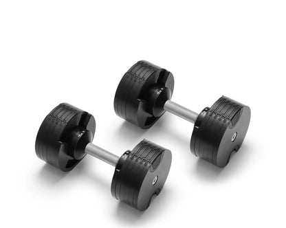 NUOBELL 550 Silver - Adjustable Dumbbell Pair