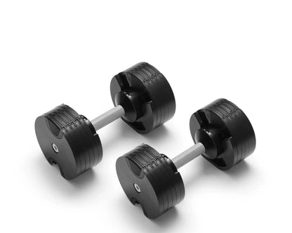 NUOBELL 550 Silver - Adjustable Dumbbell Pair