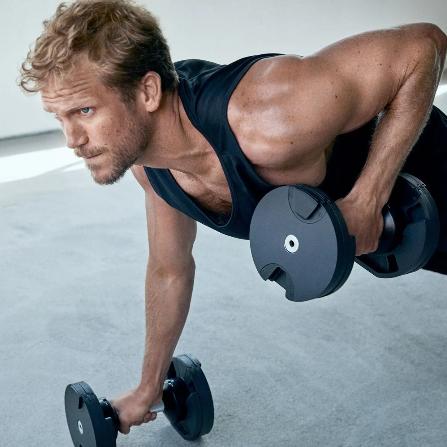 NUOBELL 550 Silver - Adjustable Dumbbell Pair