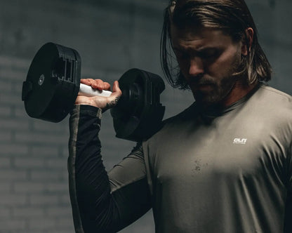 NUOBELL 550 Silver - Adjustable Dumbbell Pair