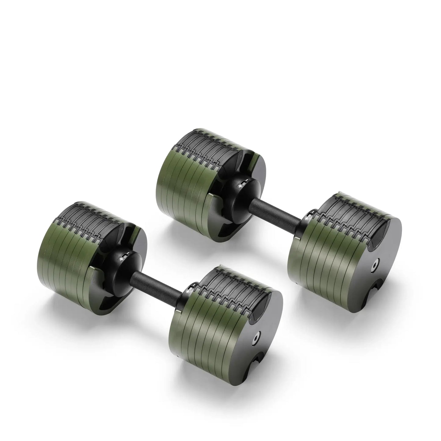 NUOBELL 580 Green - Adjustable Dumbbell Pair