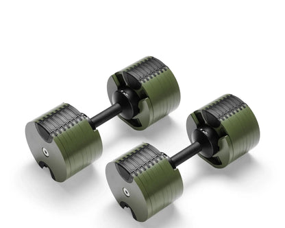 NUOBELL 580 Green - Adjustable Dumbbell Pair