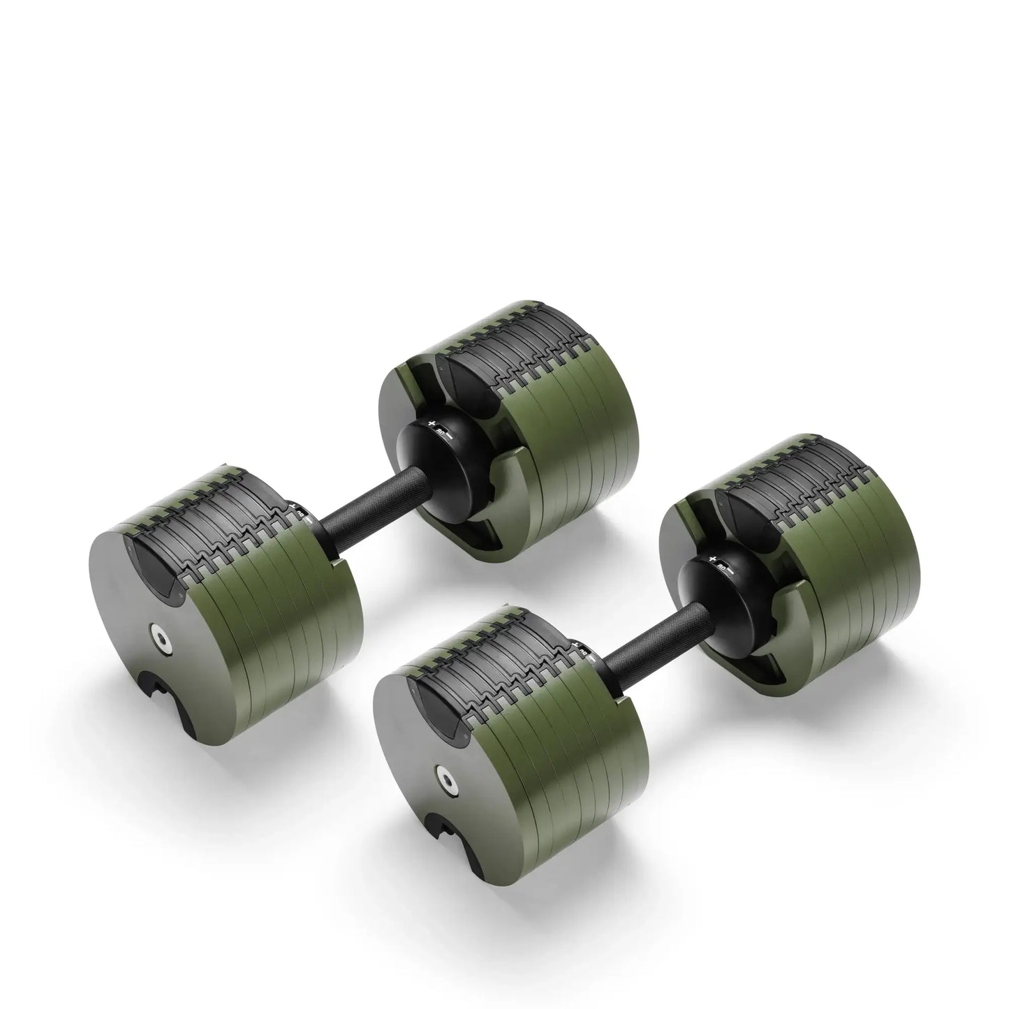 NUOBELL 580 Green - Adjustable Dumbbell Pair