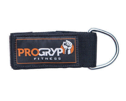 PRO-66 NYLON PADDED ANKLE CUFF STRAP PAIR Strength Machines Canada.