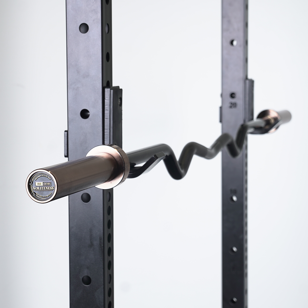 XM GOLD RACKABLE EZ CURL BAR