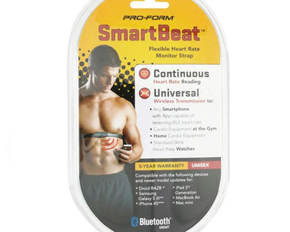 Pro-Form® Smart Beat Flexible Heart Rate Monitor Strap Bluetooth