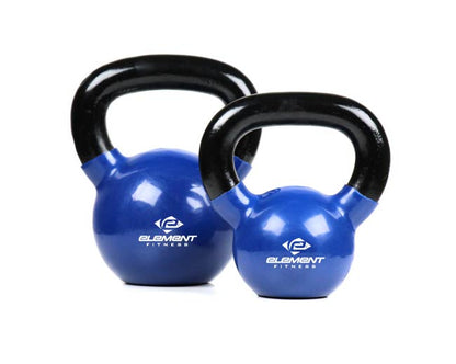 Element Fitness 12lbs Vinyl Kettlebell Strength & Conditioning Canada.
