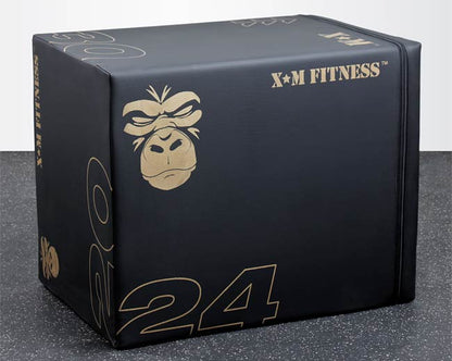 XM ANTI-SLIP PLYO BOX SOFT 20" 24" 30" Strength & Conditioning Canada.