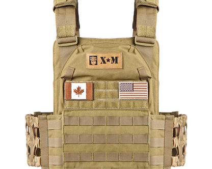 XM FITNESS Tactical Weighted Vest - 10lbs Strength & Conditioning Canada.