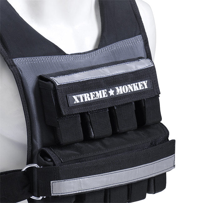 XM FITNESS 45lbs Commercial Weighted Vest Strength & Conditioning Canada.