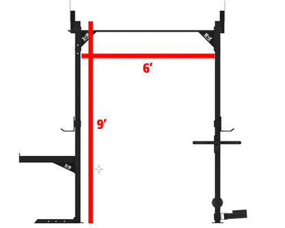 XM Fitness 14-6 Fully Loaded Free Standing Rig Strength Machines Canada.