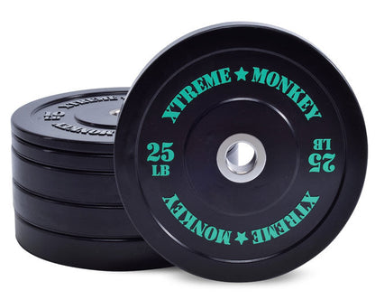 XM Fitness 35lbs HD Bumper Plate Strength & Conditioning Canada.