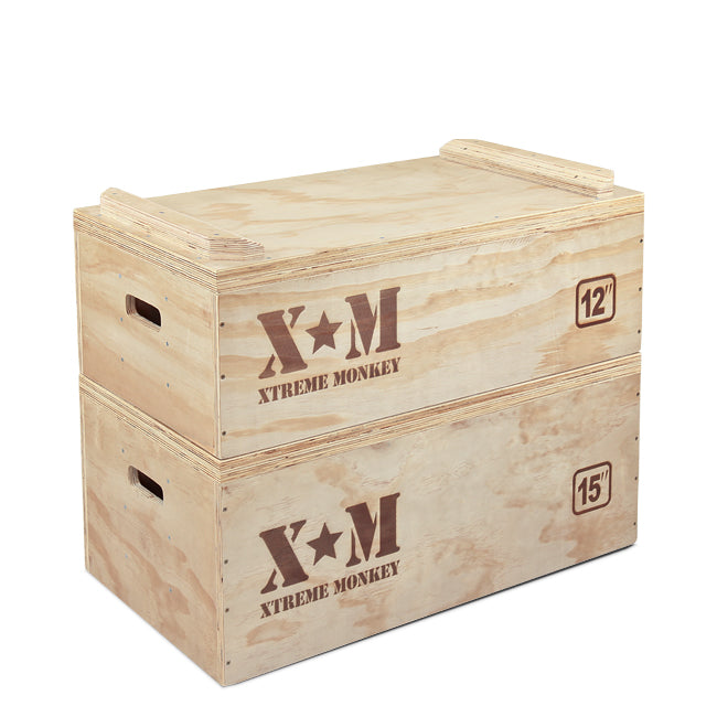 XM FITNESS Wood Jerk Blocks Strength & Conditioning Canada.