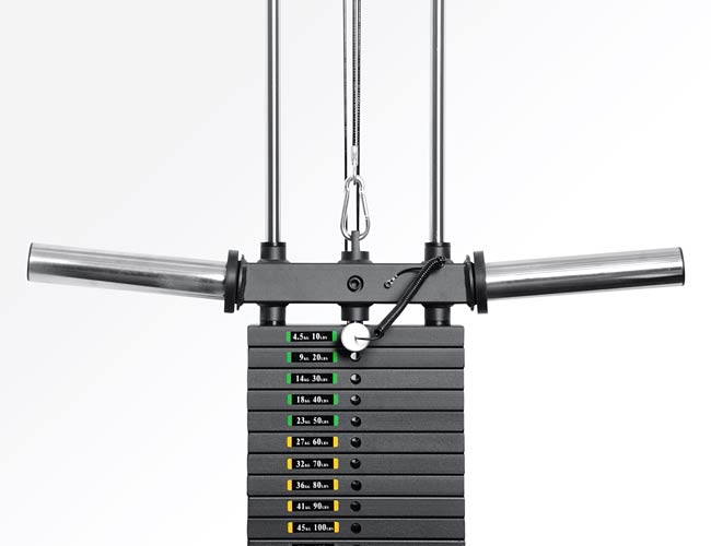 XM Fitness Infinity Rack Lat Pull Down and Weight Stack Strength Machines Canada.