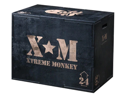 XM FITNESS Limited Edition Wood Plyo Box