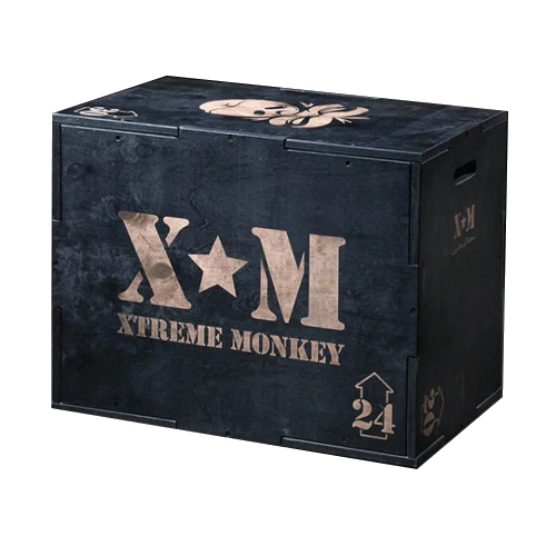 XM FITNESS Limited Edition Wood Plyo Box