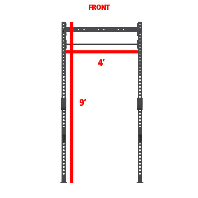 XM FITNESS 4-4 Wall Mount Rig V2 Strength Machines Canada.