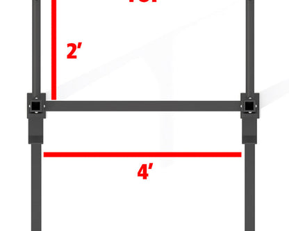 XM Fitness 4-2 Wall Mount Rig V2 Strength Machines Canada.