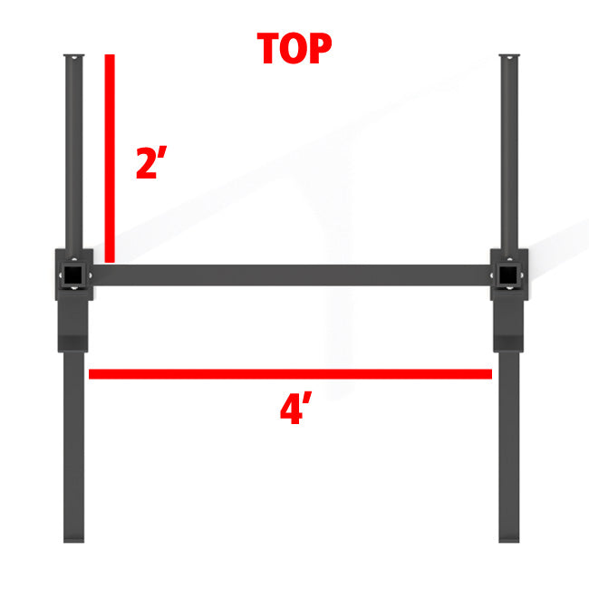 XM Fitness 4-2 Wall Mount Rig V2 Strength Machines Canada.