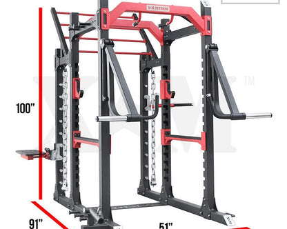 XM FITNESS - Full Cage Jungle System Strength Machines Canada.