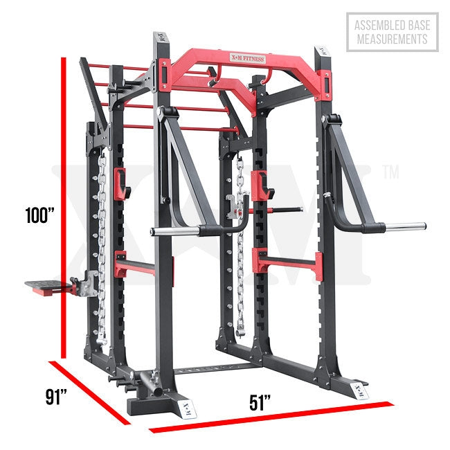 XM FITNESS - Full Cage Jungle System Strength Machines Canada.