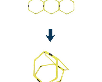 XM FITNESS Agility / Hurdle Hex trainer Strength & Conditioning Canada.