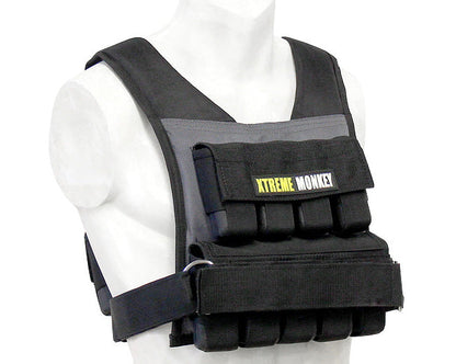 XM FITNESS 45lbs Commercial Weighted Vest Strength & Conditioning Canada.