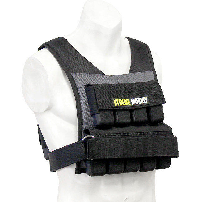 XM FITNESS 45lbs Commercial Weighted Vest Strength & Conditioning Canada.